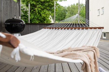 Hedvig hängmatta dubbel offwhite Venture Home