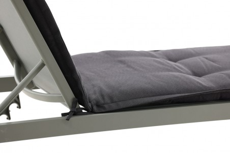 Hanna solsängsdyna 60x193 cm mörkgrå Venture Home