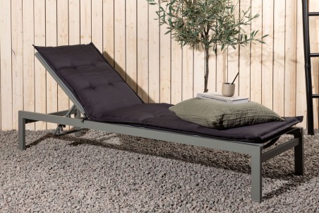 Hanna solsängsdyna 60x193 cm mörkgrå Venture Home