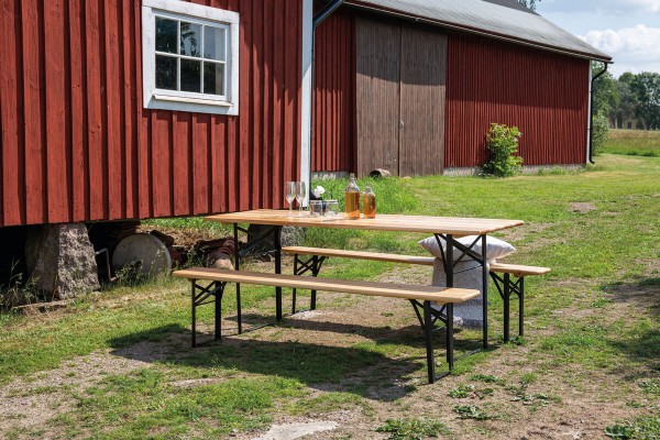 Guniess matgrupp natur/svart Venture Home
