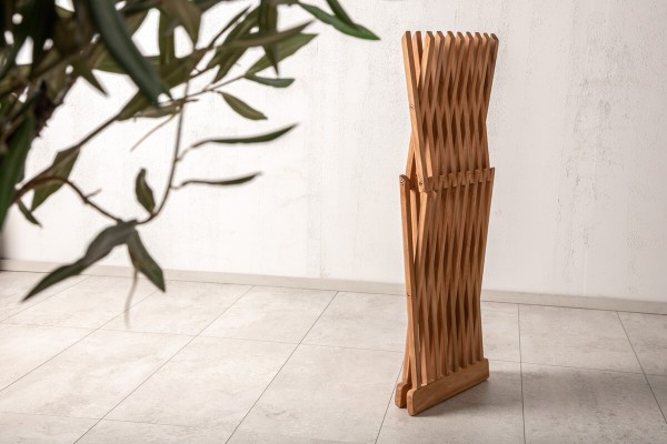 Ghana sidobord 40x40 cm natur Venture Home