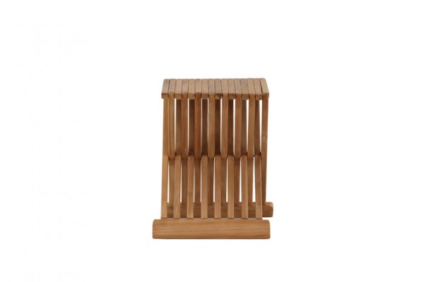 Ghana sidobord 40x40 cm natur Venture Home