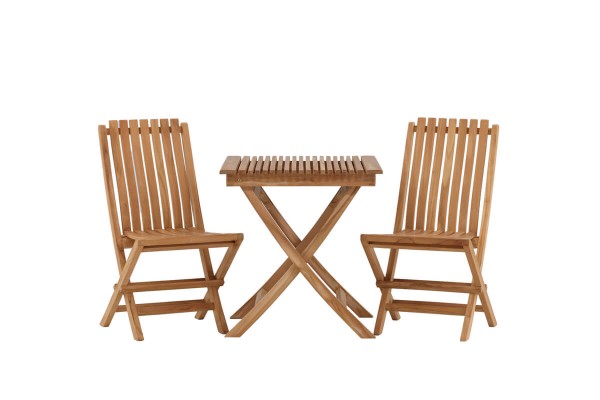 Ghana cafégrupp 70x70 cm natur Venture Home