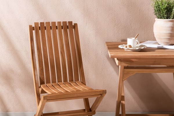 Ghana cafégrupp 70x70 cm natur Venture Home