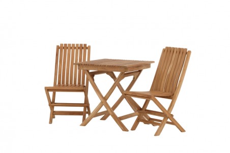 Ghana cafégrupp 70x70 cm natur Venture Home