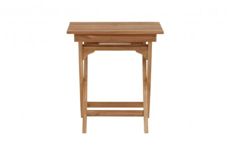 Ghana cafébord 70x70 cm natur Venture Home