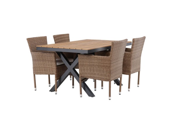 Garcia, Malina matgrupp 150x90 cm natur Venture Home