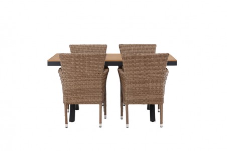 Garcia, Malina matgrupp 150x90 cm natur Venture Home