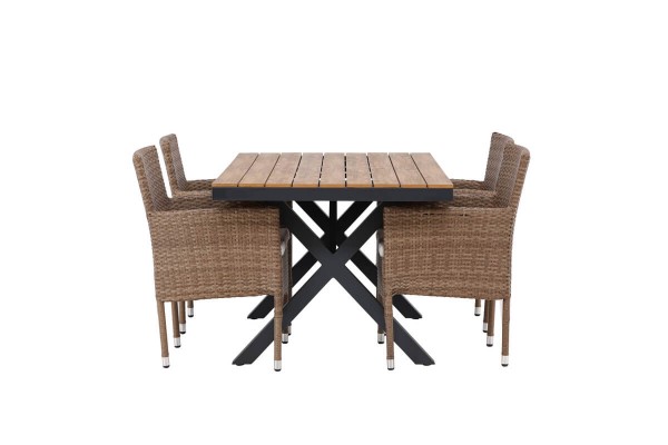 Garcia, Malina matgrupp 150x90 cm natur Venture Home
