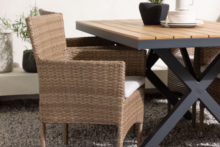 Garcia, Malina matgrupp 150x90 cm natur Venture Home
