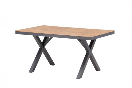 Garcia matbord 150x90 cm natur/svart Venture Home