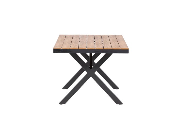 Garcia matbord 150x90 cm natur/svart Venture Home