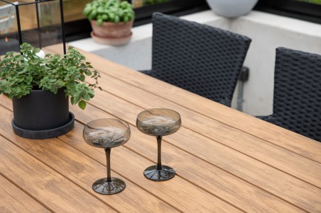 Garcia matbord 150x90 cm natur/svart Venture Home