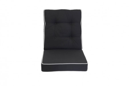 Fura stolsdyna 56x115 cm svart Venture Home