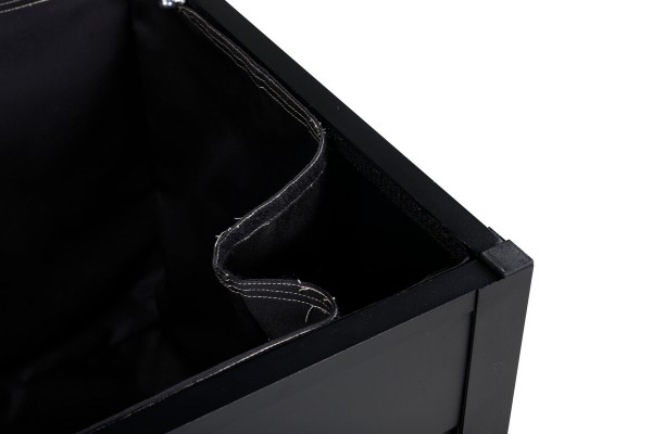 Elsa dynbox 130x60x60 cm svart Venture Home