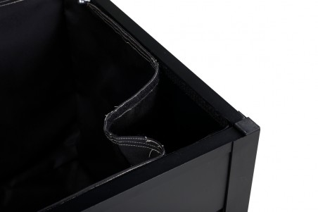 Elsa dynbox 130x60x60 cm svart Venture Home