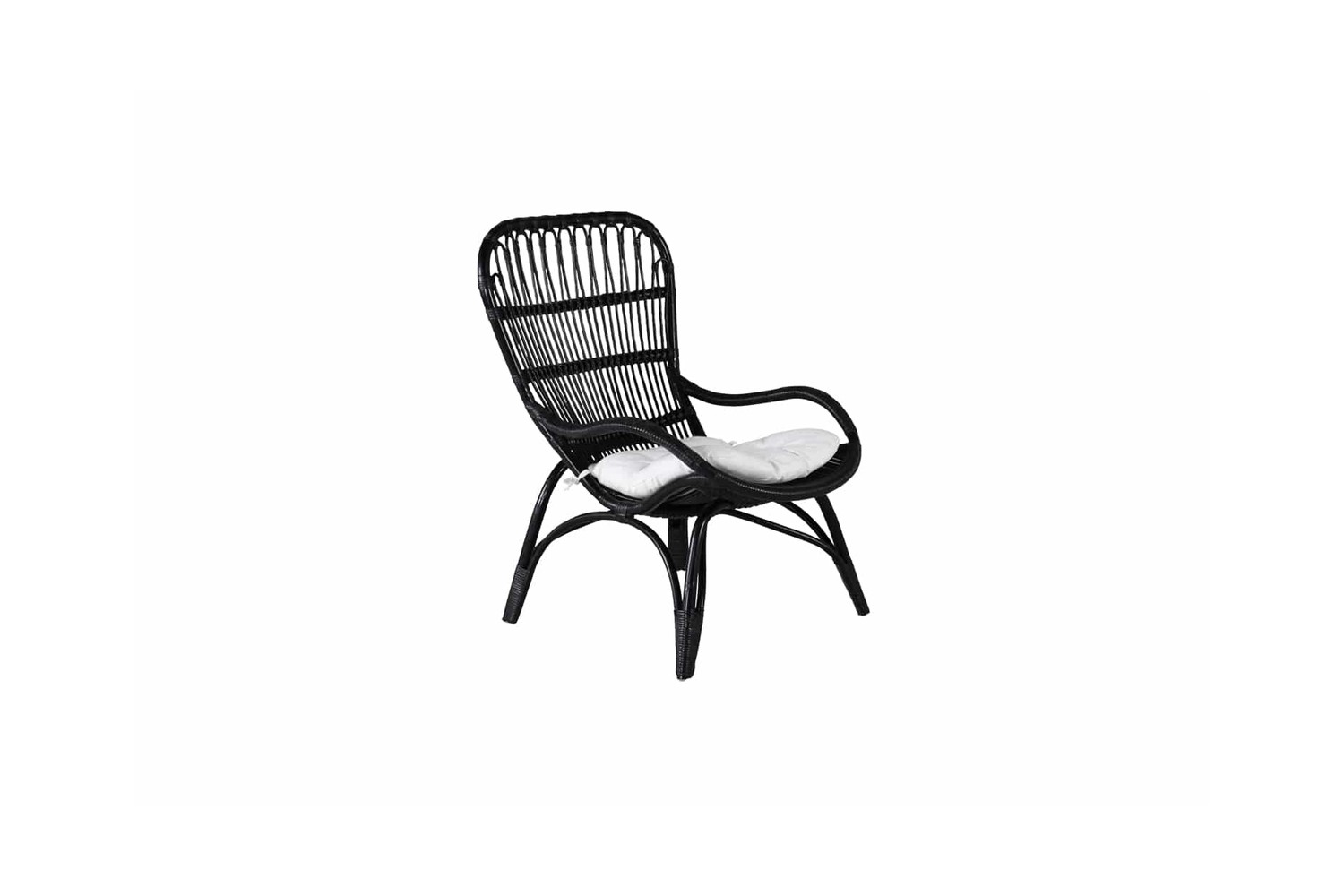 Ella loungestol svart Venture Home Ella loungestol svart Venture Home