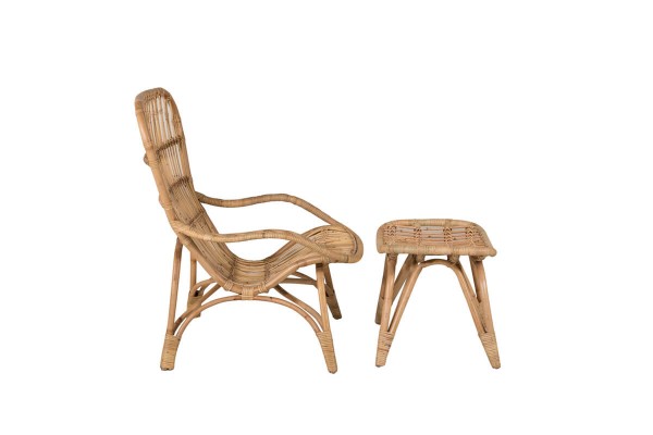 Ella loungestol natur Venture Home