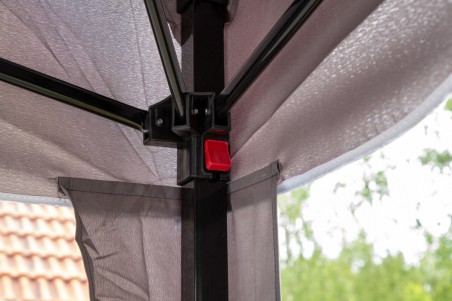 Easy Up pergola 295x295x250 cm grå Venture Home
