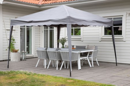 Easy Up pergola 295x295x250 cm grå Venture Home