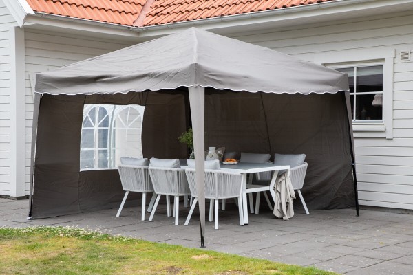 Easy Up pergola 295x295x250 cm brun Venture Home