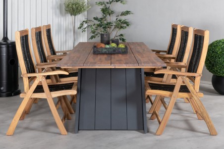 Doory, Peter rektangulär matgrupp natur Venture Home
