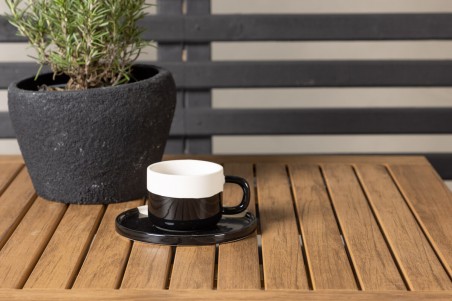 Diego, Bois cafégrupp svart/grön Venture Home