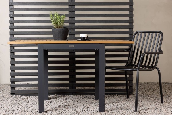 Diego cafébord 70x70 cm svart Venture Home