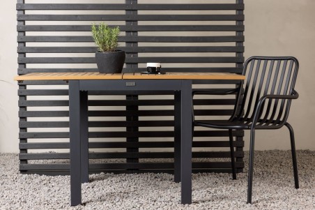 Diego cafébord 70x70 cm svart Venture Home