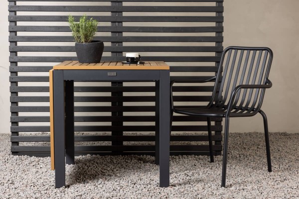 Diego cafébord 70x70 cm svart Venture Home