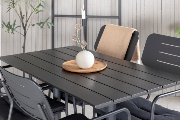 Denver matbord 120x70 cm svart Venture Home