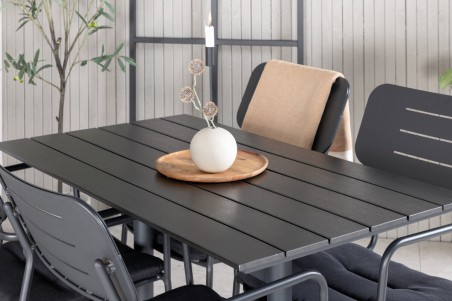 Denver matbord 120x70 cm svart Venture Home