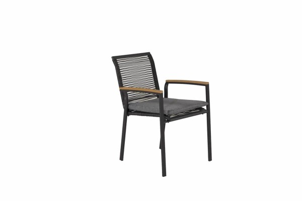 Dallas matstol 2-pack svart Venture Home