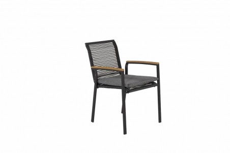 Dallas matstol 2-pack svart Venture Home
