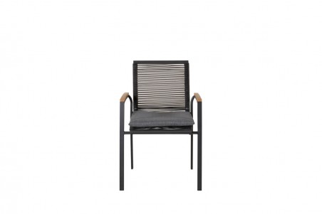 Dallas matstol 2-pack svart Venture Home