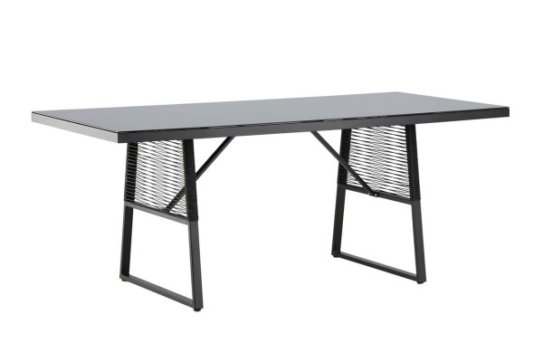 Dallas matbord 193x90 cm svart Venture Home