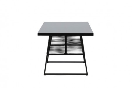 Dallas matbord 193x90 cm svart Venture Home