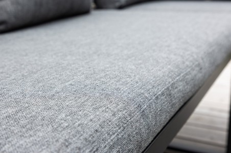 Dallas hörngrupp svart/grå Venture Home
