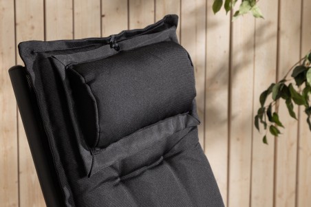 Cushion positionsdyna 116x46 cm svart Venture Home