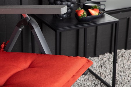 Cushion positionsdyna 116x46 cm röd Venture Home