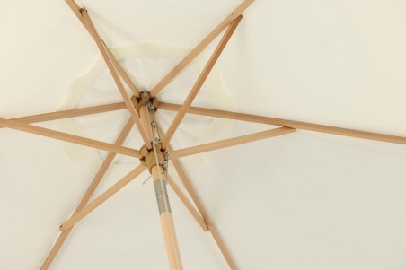 Corypho parasoll Ø250 cm vit Venture Home