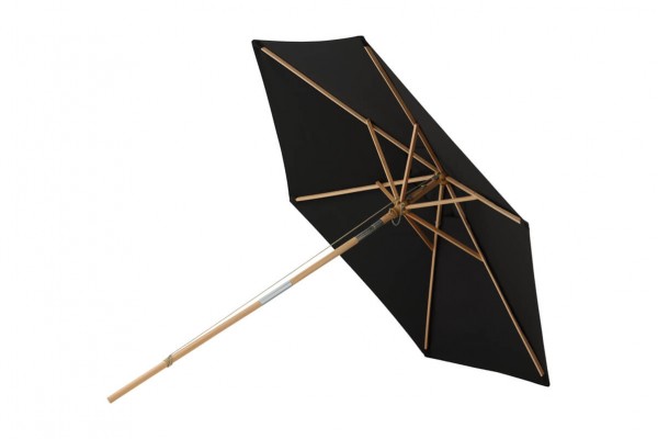Corypho parasoll Ø250 cm svart Venture Home
