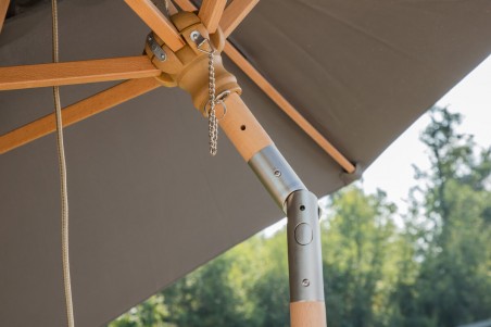 Corypho parasoll Ø250 cm grå Venture Home