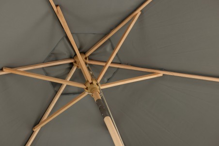 Corypho parasoll Ø250 cm grå Venture Home