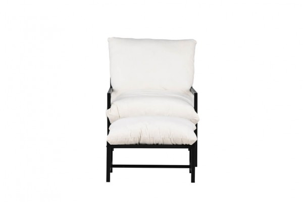 Corso loungestol svart/beige Venture Home