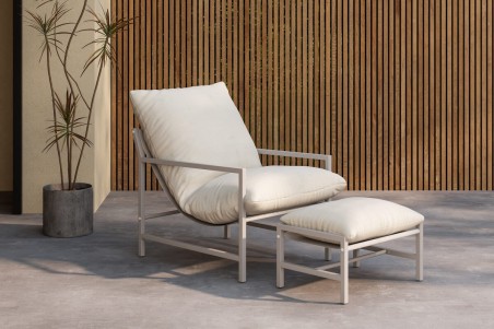 Corso loungestol beige Venture Home