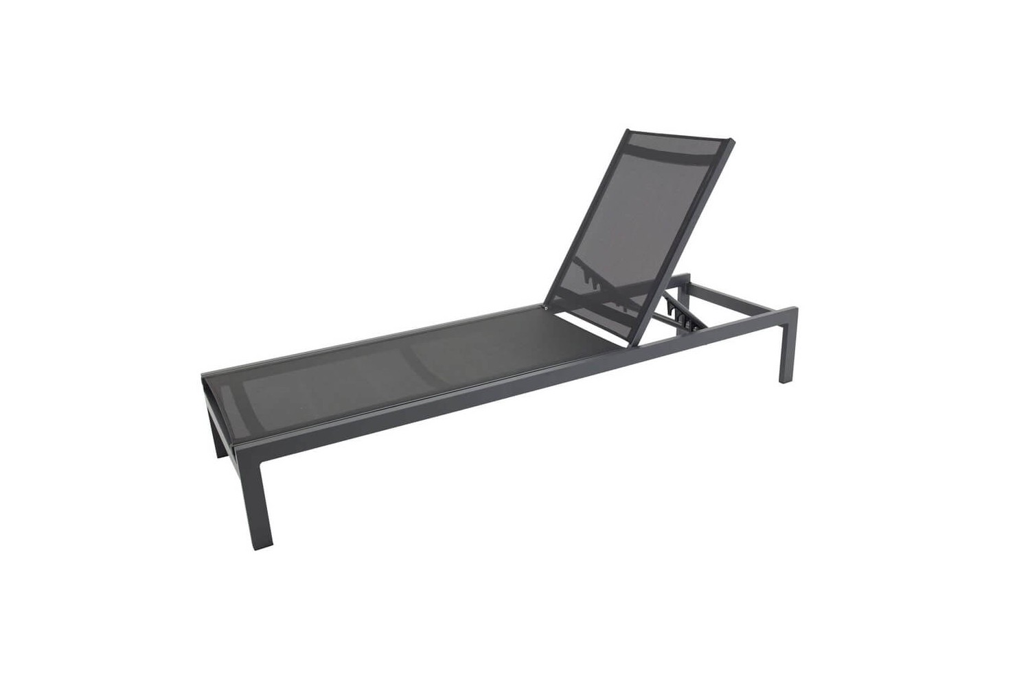 Copacabana solsäng svart/grå Venture Home