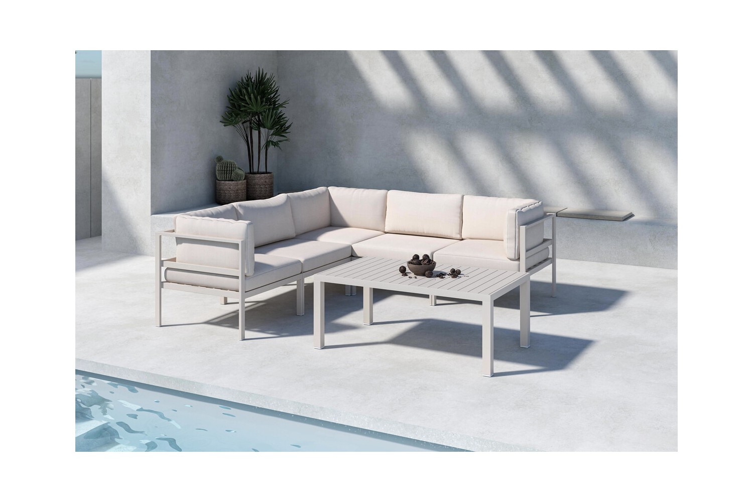 Copacabana soffgrupp 2 beige Venture Home Copacabana soffgrupp 2 beige Venture Home