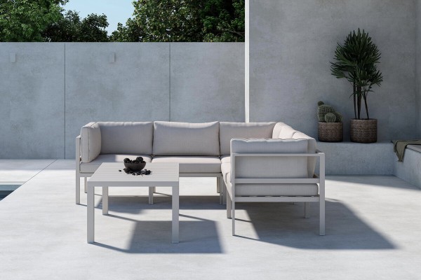 Copacabana soffgrupp 2 beige Venture Home