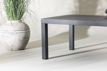 Copacabana soffbord 120x70 cm svart Venture Home